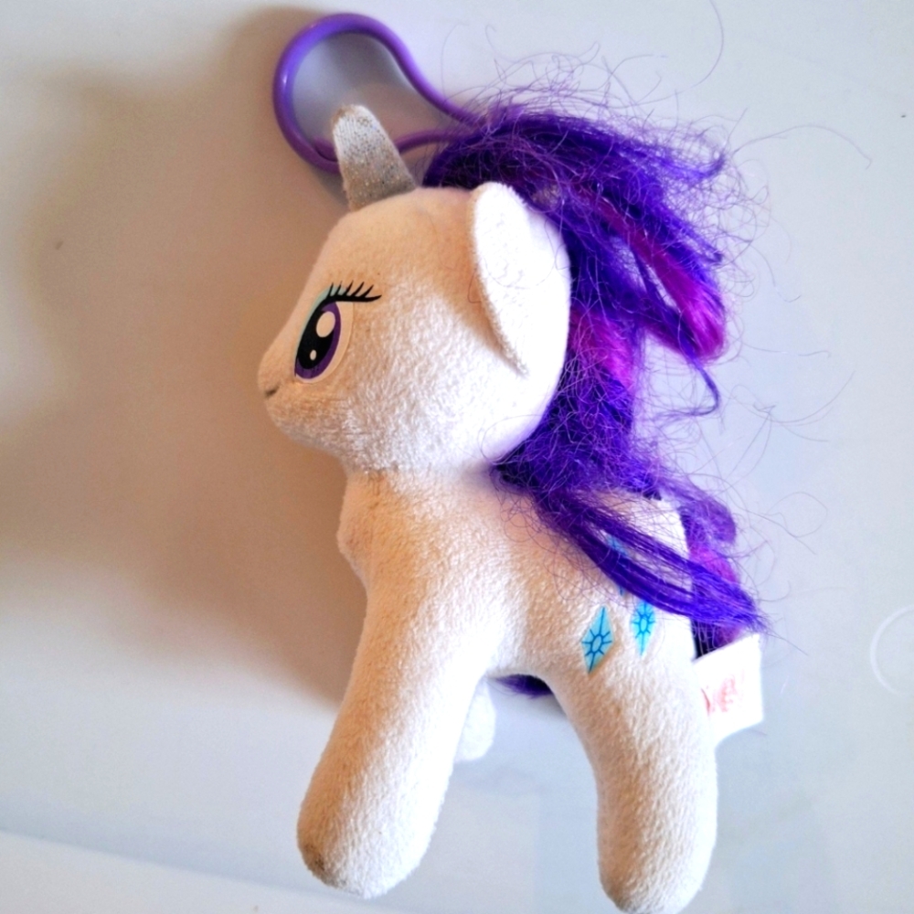 My Little Pony Rarity Plush Bag Clip